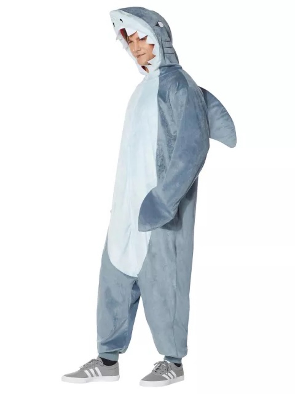 Adult Shark Jumpsuit Costume - Size Large/XL Spirit Halloween